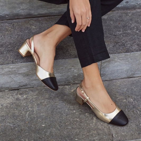 Valeria Chic - Dorado/Negro